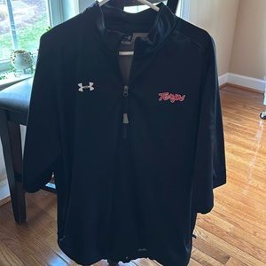 UA Men’s short sleeve, quarter zip Terps jacket